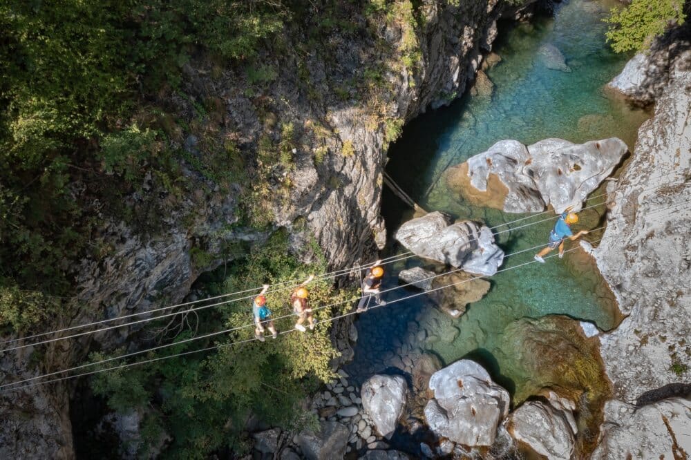 Val di Lima: Canyon park Canyon park in Val di Lima