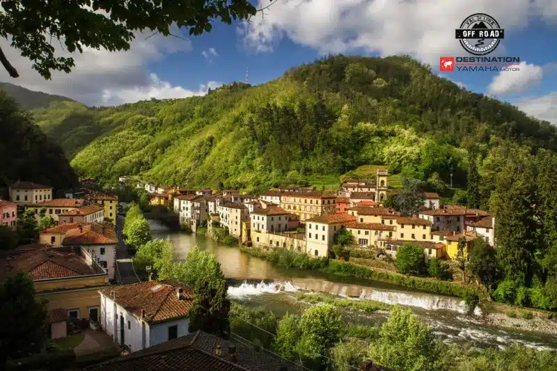 Bagni di Lucca veduta drone